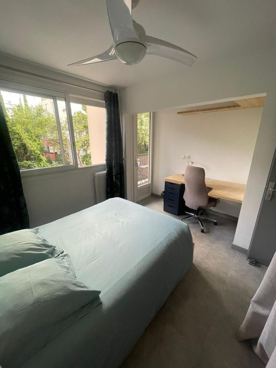 Chambre Avec Salle D'Eau Privee Dans Appartement Partage 200 M Du Tram มงต์เปอลิเยร์ ภายนอก รูปภาพ